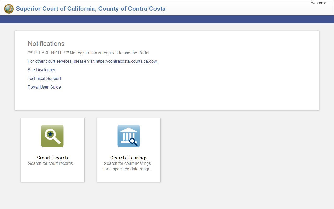 Contra Costa County court portal criminal records search
